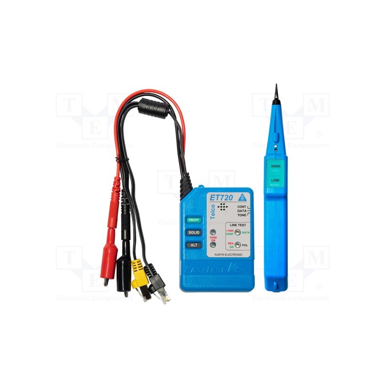 1 pcs x Kurth Electronic - KE701 - Tester: wire localizer, EasyTest, 350VAC,500VDC, 0.25m