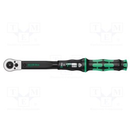 1 pcs x WERA - 5075625001 - Wrench, torque,adjustable, 405mm, 20÷100Nm, Mounting: 1/2'