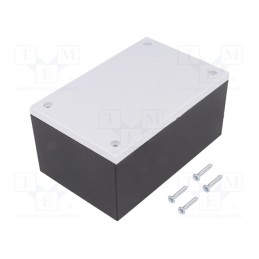1 pcs x TEKO - CP/2.23 - Enclosure: multipurpose, X: 70mm, Y: 110mm, Z: 54mm, CP, ABS, black