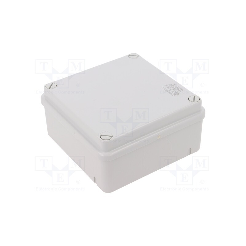 1 pcs x ABB - 1SL0846A00 - Enclosure: multipurpose, X: 100mm, Y: 100mm, Z: 50mm, grey, IP55