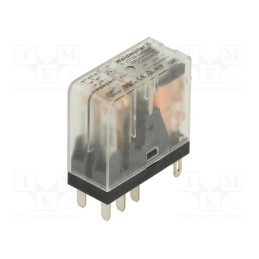 1 pcs x WEIDMu00dcLLER - 7760056336 - Relay: electromagnetic, DPDT, Ucoil: 24VDC, Icontacts max: 5A, IP20