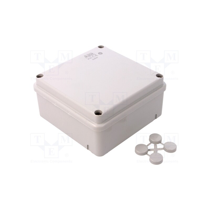 1 pcs x ABB - 846 - Enclosure: multipurpose, X: 100mm, Y: 100mm, Z: 50mm, grey, IP65