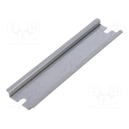 1 pcs x FIBOX - 9822003 - DIN rail, steel, W: 35mm, L: 140mm, ALN161609,P161609, Plating: zinc