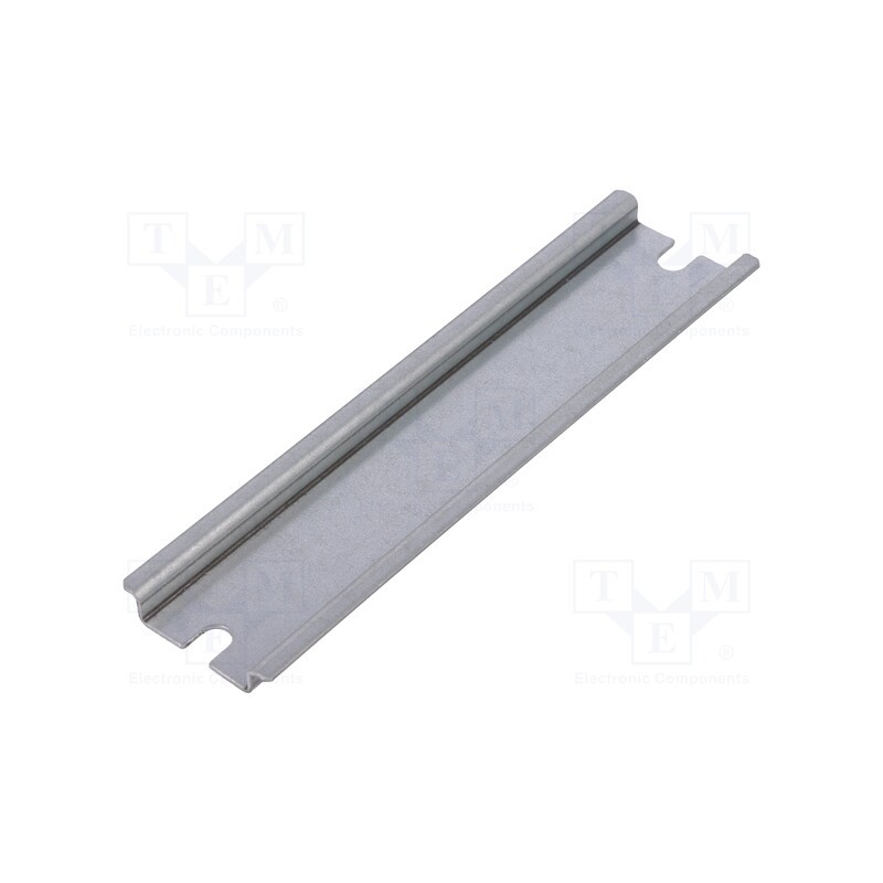 1 pcs x FIBOX - 9822003 - DIN rail, steel, W: 35mm, L: 140mm, ALN161609,P161609, Plating: zinc
