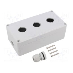 1 pcs x KRADEX - ZEB118.78.55-2 - Enclosure: for remote controller, X: 78mm, Y: 118mm, Z: 55mm