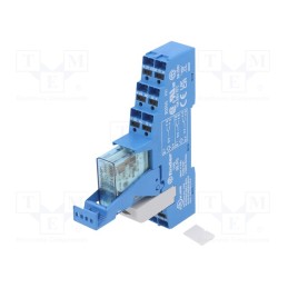 1 pcs x FINDER - 48.P5.7.024.0050SPA - Relay: interface, DPDT, Ucoil: 24VDC, 8A, 8A/250VAC, Series: 48.P5