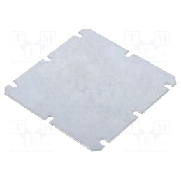 1 pcs x WEIDMu00dcLLER - MP MPC 12/12 - Mounting plate, steel, Plating: zinc