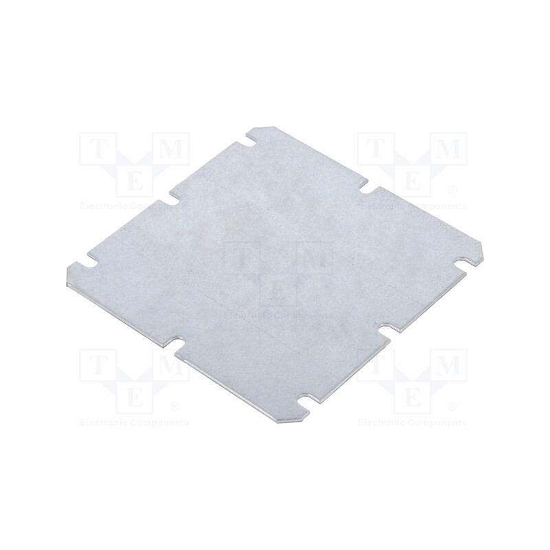 1 pcs x WEIDMu00dcLLER - MP MPC 12/12 - Mounting plate, steel, Plating: zinc