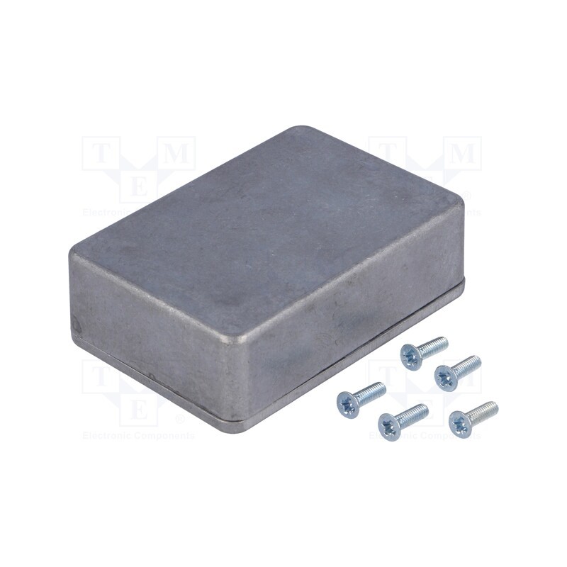 1 pcs x HAMMOND - 1550P - Enclosure: multipurpose, X: 55mm, Y: 80mm, Z: 25mm, 1550, aluminium