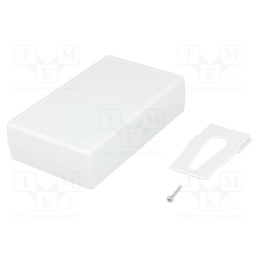 1 pcs x STRAPUBOX - 6200 CLIP GRAU - Enclosure: for remote controller, X: 67.5mm, Y: 103mm, Z: 26.5mm