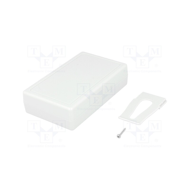 1 pcs x STRAPUBOX - 6200 CLIP GRAU - Enclosure: for remote controller, X: 67.5mm, Y: 103mm, Z: 26.5mm