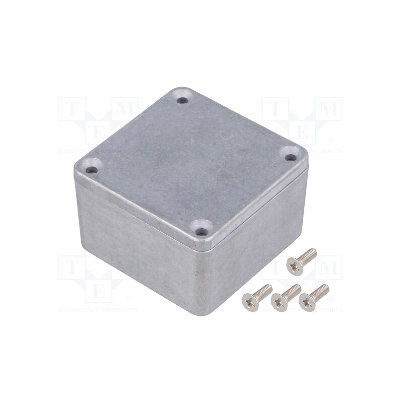1 pcs x HAMMOND - 1590MM - Enclosure: multipurpose, X: 50mm, Y: 50mm, Z: 31mm, 1590, aluminium