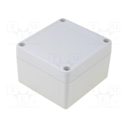 1 pcs x COMBIPLAST - CP-1065 - Enclosure: multipurpose, X: 80mm, Y: 85mm, Z: 55mm, ABS, grey, IP65