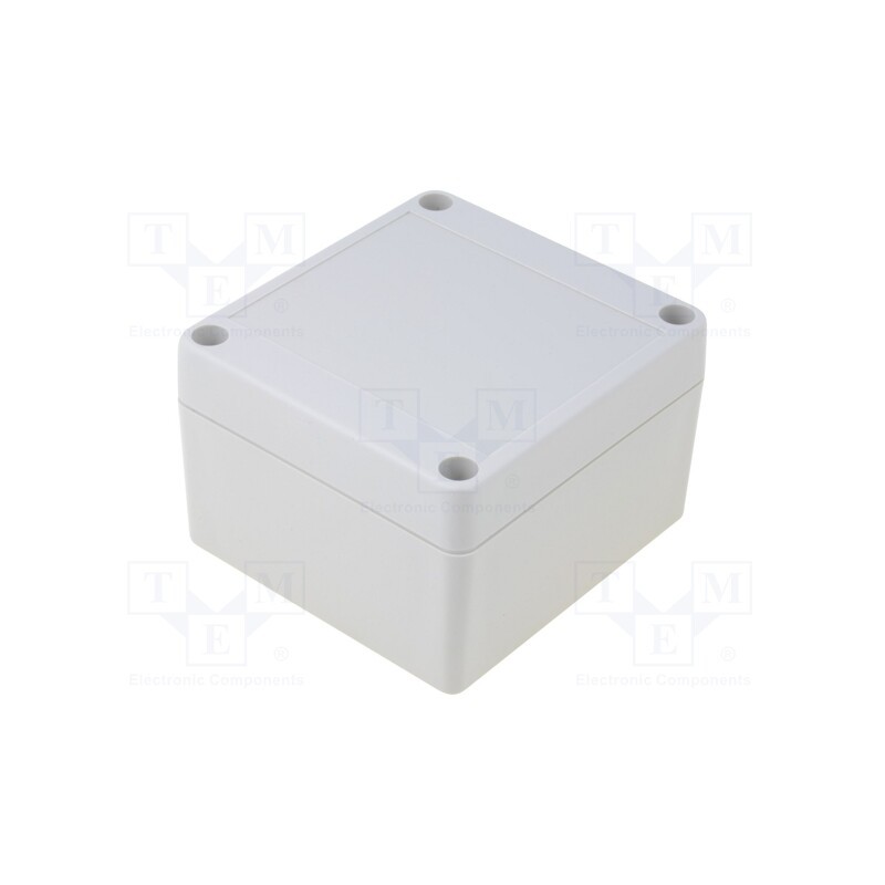 1 pcs x COMBIPLAST - CP-1065 - Enclosure: multipurpose, X: 80mm, Y: 85mm, Z: 55mm, ABS, grey, IP65