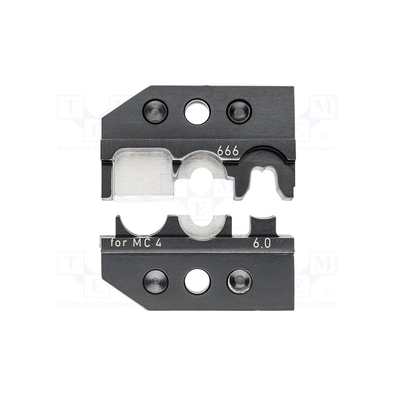 1 pcs x KNIPEX - 97 49 66 6 - Crimping jaws, photovoltaics,solar connectors type MC4