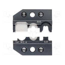 1 pcs x KNIPEX - 97 49 66 4 - Crimping jaws, photovoltaics,solar connectors type MC4