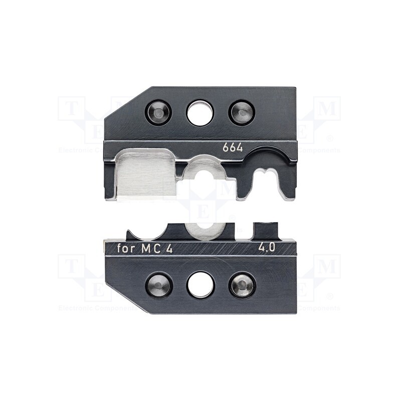 1 pcs x KNIPEX - 97 49 66 4 - Crimping jaws, photovoltaics,solar connectors type MC4