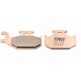Brake pads front rear trw mcb723si