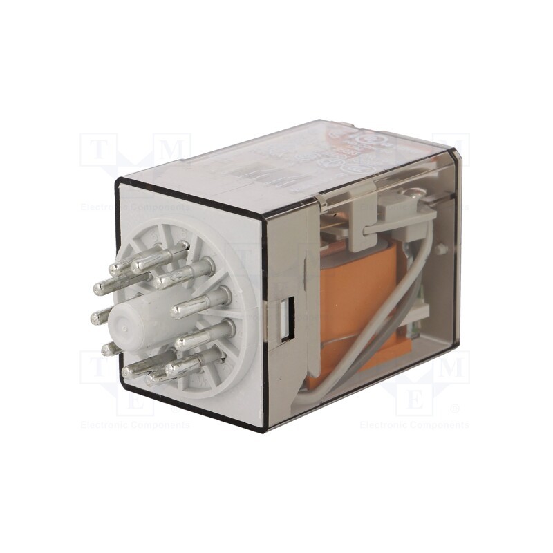 1 pcs x FINDER - 60.13.8.230.0054 - Relay: electromagnetic, 3PDT, Ucoil: 230VAC, Icontacts max: 10A