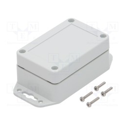 1 pcs x KRADEX - ZP90.60.40SUJ TM PC - Enclosure: multipurpose, X: 60mm, Y: 90mm, Z: 40mm, ZP, polycarbonate