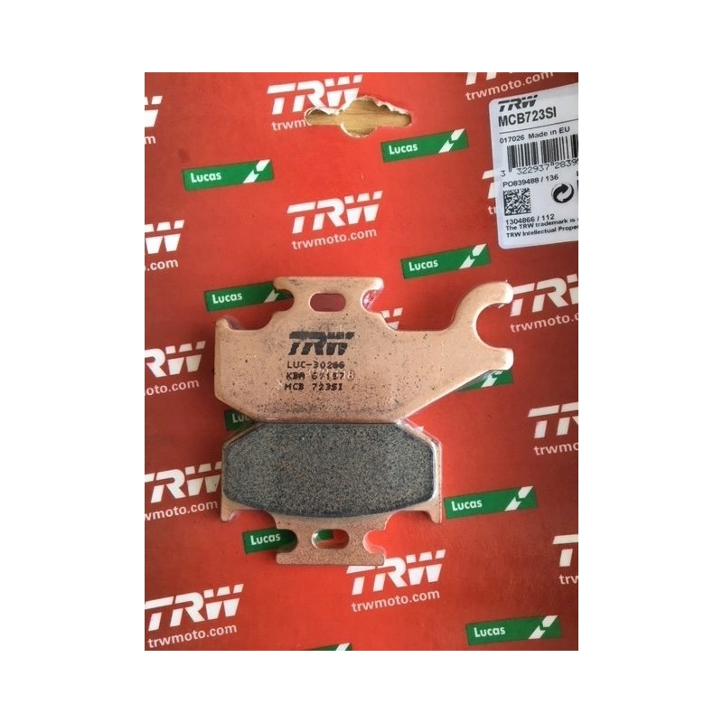 trw can am outlander renegade brake pads