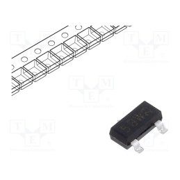 25 pcs x NEXPERIA - BC807-25,235 - Transistor: PNP, bipolar, 45V, 0.5A, 345mW, SOT23,TO236AB