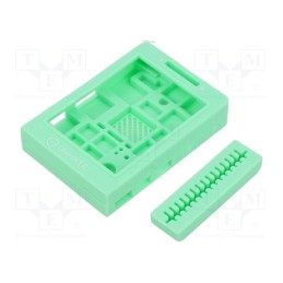 1 pcs x DFROBOT - FIT0937 - Enclosure: for computer, UNIHIKER, DF-DFR0706-EN, silicone, green