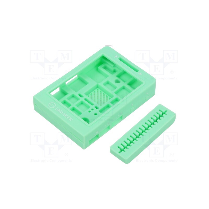 1 pcs x DFROBOT - FIT0937 - Enclosure: for computer, UNIHIKER, DF-DFR0706-EN, silicone, green