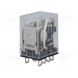 1 pcs x OMRON - LY2 24VAC - Relay: electromagnetic, DPDT, Ucoil: 24VAC, Icontacts max: 10A