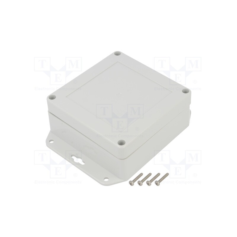 1 pcs x KRADEX - ZP105.105.45UJH TM ABS - Enclosure: multipurpose, X: 105mm, Y: 105mm, Z: 45mm, ZP, ABS, gasket