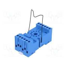 1 pcs x FINDER - 90.03SMA - Socket, PIN: 11, 10A, 250VAC, on panel,for DIN rail mounting