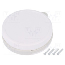 1 pcs x TEKO - SUI-TEK1A.30 - Enclosure: multipurpose, Z: 13mm, light grey, with holder, Ø: 47mm