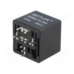 1 pcs x ZETTLER - AZ983-1C-24D - Relay: electromagnetic, SPDT, Ucoil: 24VDC, 60A, automotive, PCB