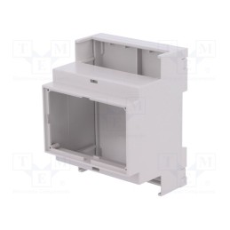 1 pcs x ITALTRONIC - 5.040253 - Enclosure: for DIN rail mounting, Y: 90mm, X: 71.2mm, Z: 53mm, PPO