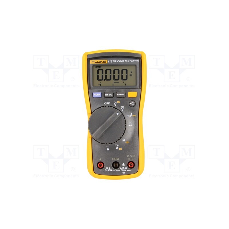1 pcs x FLUKE - FLUKE 115 - Digital multimeter, LCD, 3,75 digit (6000), True RMS AC