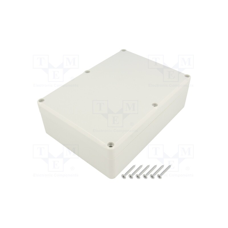 1 pcs x KRADEX - Z74JH ABS - Enclosure: multipurpose, X: 126mm, Y: 176mm, Z: 57mm, ABS, grey, IP65