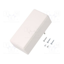 1 pcs x SUPERTRONIC - PP055W-S - Enclosure: for power supplies, X: 120mm, Y: 56mm, Z: 42mm, ABS, white