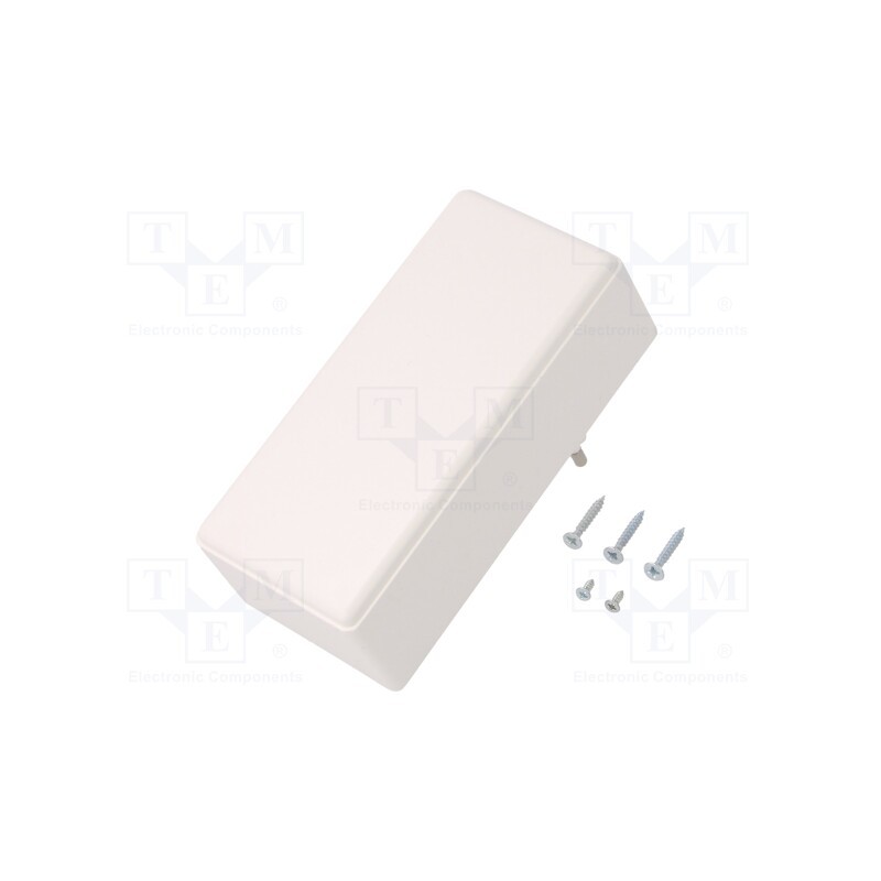 1 pcs x SUPERTRONIC - PP055W-S - Enclosure: for power supplies, X: 120mm, Y: 56mm, Z: 42mm, ABS, white