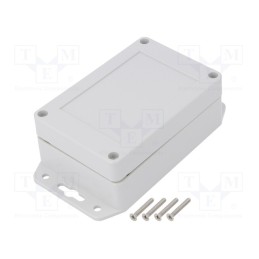 1 pcs x KRADEX - Z128SUJ TM ABS - Enclosure: multipurpose, X: 70mm, Y: 105mm, Z: 40mm, ABS, grey, IP67
