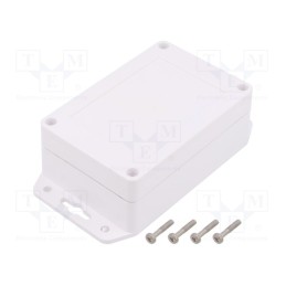 1 pcs x KRADEX - Z128SUB TM ASA - Enclosure: multipurpose, X: 70mm, Y: 105mm, Z: 40mm, ASA, white, IP67