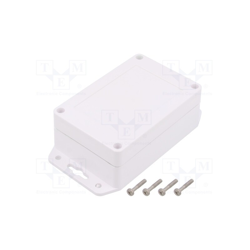 1 pcs x KRADEX - Z128SUB TM ASA - Enclosure: multipurpose, X: 70mm, Y: 105mm, Z: 40mm, ASA, white, IP67