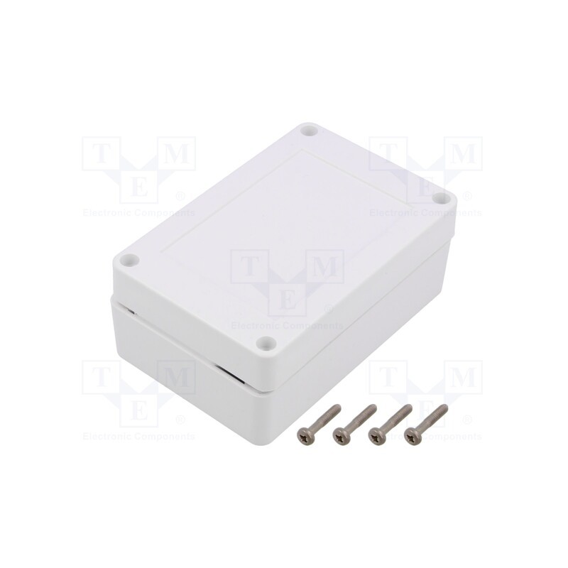 1 pcs x KRADEX - Z128SB TM ASA - Enclosure: multipurpose, X: 70mm, Y: 105mm, Z: 40mm, ASA, white, IP67