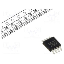 1 pcs x TEXAS INSTRUMENTS - LM3485MMX/NOPB - IC: PMIC, DC/DC converter, Uin: 4.5÷35VDC, Uout: 1.242÷35VDC, 4A