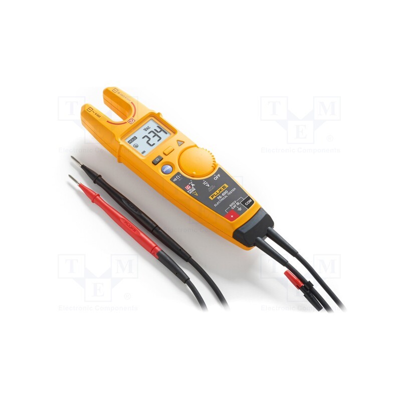 1 pcs x FLUKE - FLUKE T6-600 - Tester: electrical, LCD, VAC: 1÷600V, VDC: 1÷600V, I AC: 200A, IP52