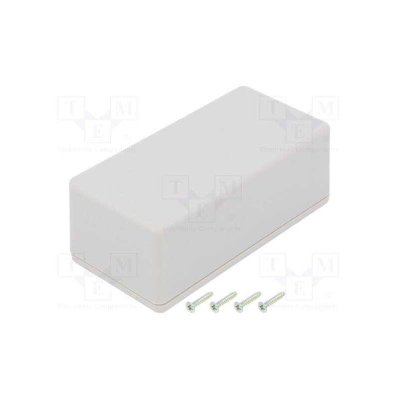 1 pcs x TAKACHI - TW7-5-13G -AS - Enclosure: multipurpose, X: 65mm, Y: 130mm, Z: 50mm, TW, ABS, IP40