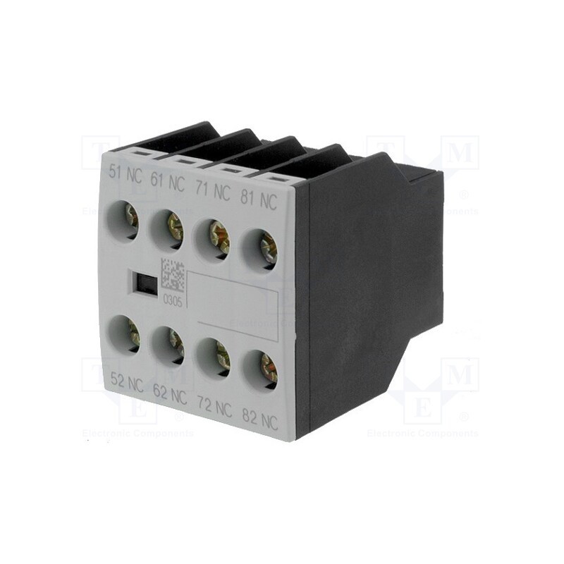 1 pcs x EATON ELECTRIC - DILA-XHI13 - Auxiliary contacts, Leads: screw terminals, front