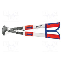 1 pcs x KNIPEX - 95 32 038 - Cutters, L: 570mm, Tool material: steel, KNP.9539038, Øcable: 38mm