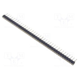 1 pcs x ADAM TECH - SMC-1-36-1-GT - Socket: integrated circuits, SIL36, Pitch: 2.54mm, precision, THT