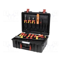 1 set x WIHA - 45530 - Kit: general purpose, for electricians, 1kV, Basic L electric