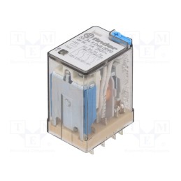 1 pcs x FINDER - 55.34.9.048.0090 - Relay: electromagnetic, 4PDT, Ucoil: 48VDC, Icontacts max: 7A